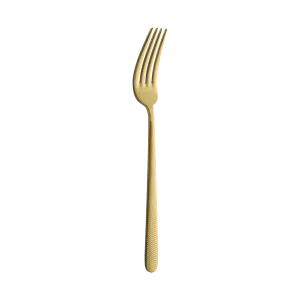Illusion Mat Gold Table Fork