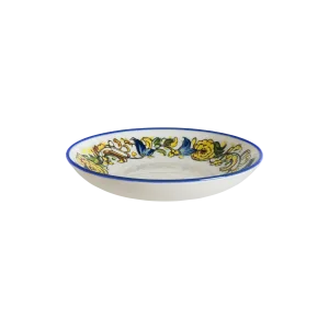 Albufera Mid White Bloom Deep Plate 28 cm 1700 cc