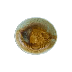 Coral Oval Plate 14*12 cm *