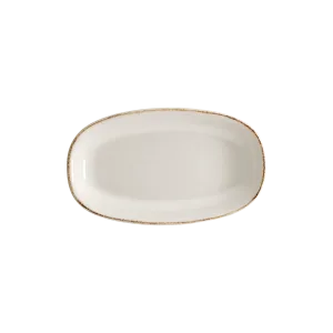 Retro Gourmet Oval Plate 19*11 cm
