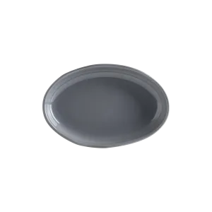 Gris Cras Oval Plate 24*16 cm