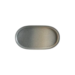 Hornfels Ripple Oval Plate 33*18