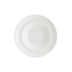 Iris White Gourmet Deep Plate 24 cm 400 cc