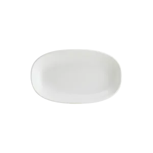 Iris White Gourmet Oval Plate 29*17 cm