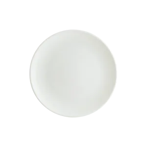 Iris White Gourmet Flat Plate 30 cm