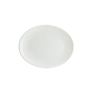 Iris White Moove Oval Plate 31*24 cm