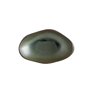 Lagoon Olive Oval Plate 27cm