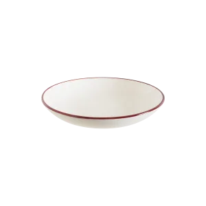 Linea Burgundy Bloom Deep Plate 23 cm 1000 cc