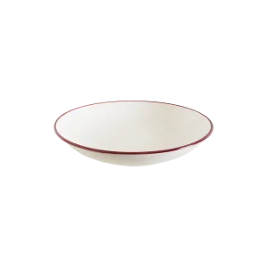 Linea Burgundy Gourmet Deep Plate 13 cm 220 cc