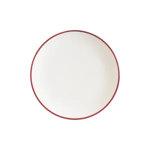 Linea Burgundy Gourmet Flat Plate 30 cm
