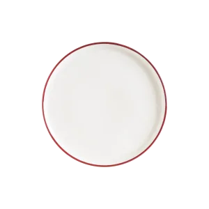 Linea Burgundy Hygge 22cm  Flat Plate
