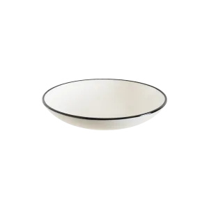 Linea Black Bloom Deep Plate 25 cm 1300 cc