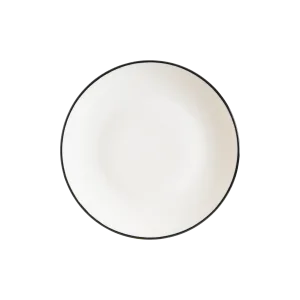 Linea Black Gourmet Flat Plate 23 cm