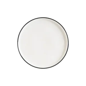 Linea Black Hygge 25cm  Flat Plate