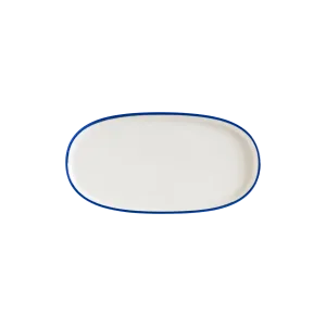 Linea Blue Hygge 30cm  Oval Plate