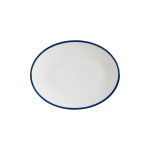 Linea Blue Moove Oval Plate 20*15,6 cm