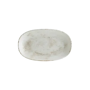 Nacrous Matt Gourmet Oval Plate 24*14 cm