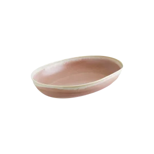 Pink Pott Oval Plate 12 cm