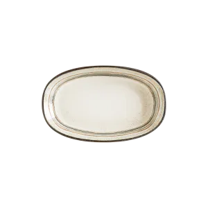 Cortado Spiral Gourmet Oval Plate 19*11 cm