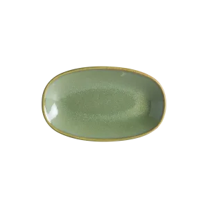 Sage Gourmet Oval Plate 24*14 cm