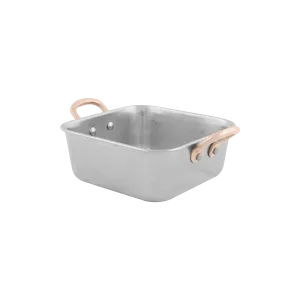 Antique RoasterSquare-Large with 2 side Brass Handles 13.75x5.25 cm-800ml