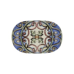 Id Fine Amalfi Magnus Oval Boat Plate 14 cm