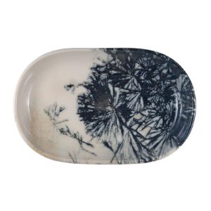 Id Fine Aventurin Oval Boat Plate 14 cm