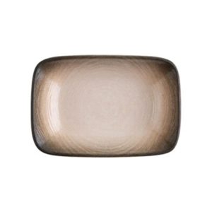 Id Fine Canyon Rectangular Boat Plate 18 cm