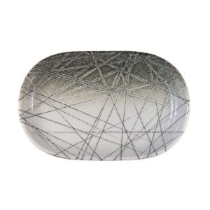 Id Fine Caos Oval Boat Plate 14 cm