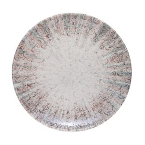 Id Fine Damask Flat Plate 21 cm