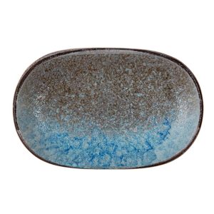 Id Fine Delta Oval Boat Plate 14 cm