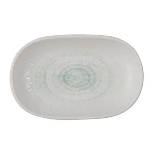 Id Fine Glacier Oval Boat Plate 14 cm