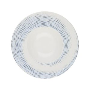 Id Fine Harmony Blue Miro Deep Plate 29 cm