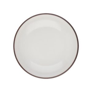 Id Fine Modest Brown Deep Plate 20 cm