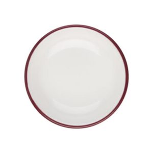 Id Fine Modest Maroon Lona Deep Plate 10 cm