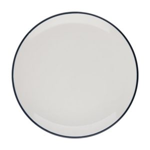 Id Fine Modest Navy Flat Plate 17 cm