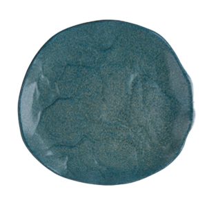 Id Fine Roots Teal Sonnet Flat Plate 29 cm